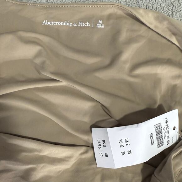 The A&F Ava Soft Matte Seamless Top, Brown, M - Picture 3 of 4